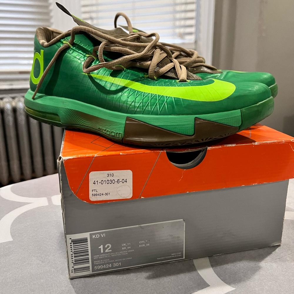 Nike KD VI Bamboo used size 12